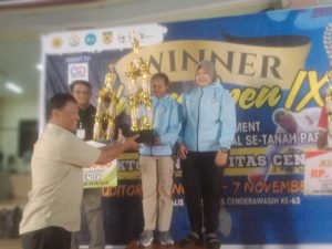 KKI Bank Papua Sabet Juara Umum Rektor Cup Uncen Open IX 2025