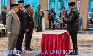Pelantikan Perdana Fakhiri, Sohilait Dipercaya Kembalikan Ritme Birokrasi Papua