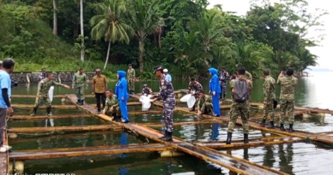 Program Ketahanan Pangan TNI AL Disambut Hangat Nelayan Papua: “Kami Merasa Diperhatikan”