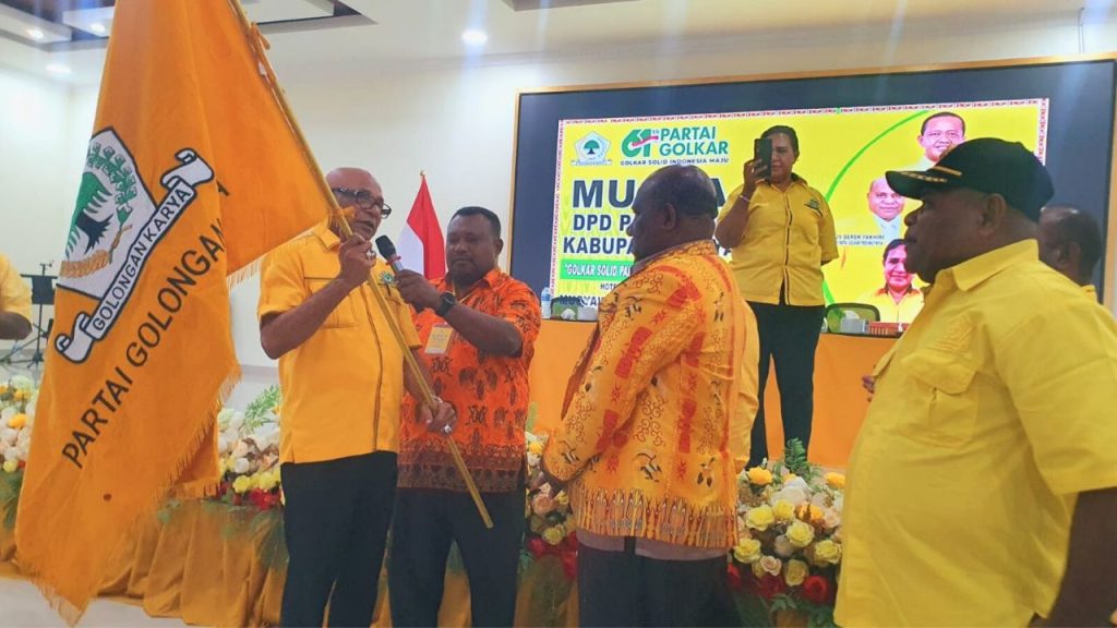 Konsolidasi Total! Jansen Monim Siap Kembalikan Kejayaan Golkar Kabupaten Jayapura