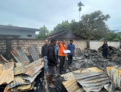 Kebakaran Depan Stadion Lukas Enembe, Polisi Selidiki Penyebab