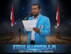 Bidik Kursi Ketua KNPI Jayapura, Stevi Marweri Tawarkan Gerakan Pemuda Lebih Progresif