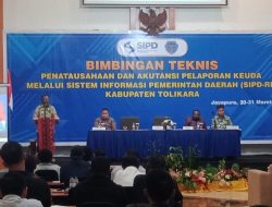 Tutup Bimtek SIPD 2026, Willem Wandik Tekankan Transparansi dan Kecepatan Serapan Anggaran