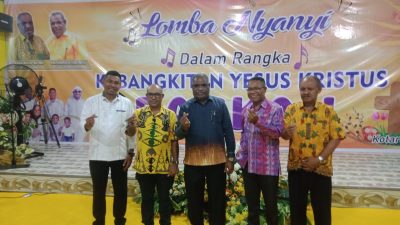 213 Peserta Ramaikan Lomba Karaoke Paskah, Penutupan Penuh Doorprize dan Pesan Toleransi