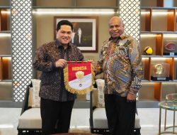 Erick Thohir Suntik Semangat, Papua Tancap Gas Cetak Bintang Sepak Bola Masa Depan