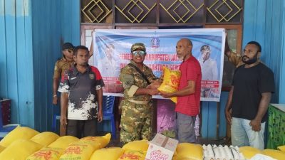 Korban Luapan Danau Sentani Dapat 20 Ton Bantuan, Ini Pesan Tegas Wabup