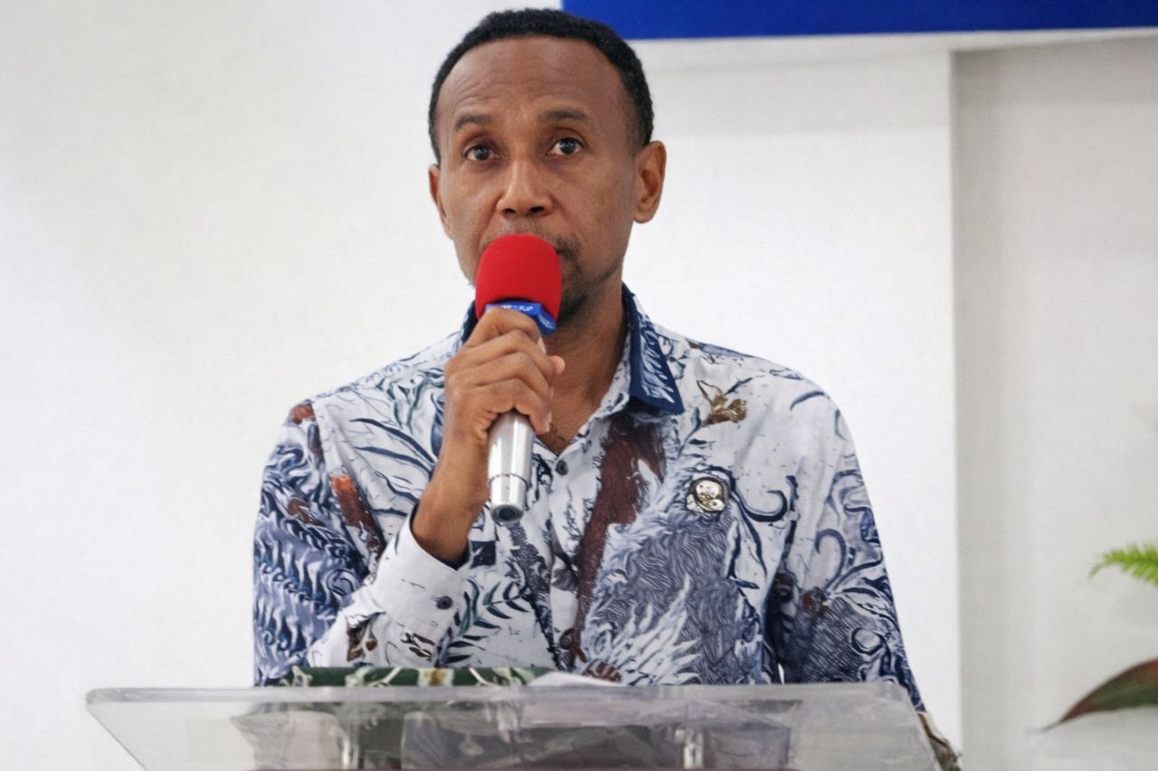 Lambertus Fonataba, SE.,MAP., Kepala BKPSDM Kabupaten Mamberamo Raya