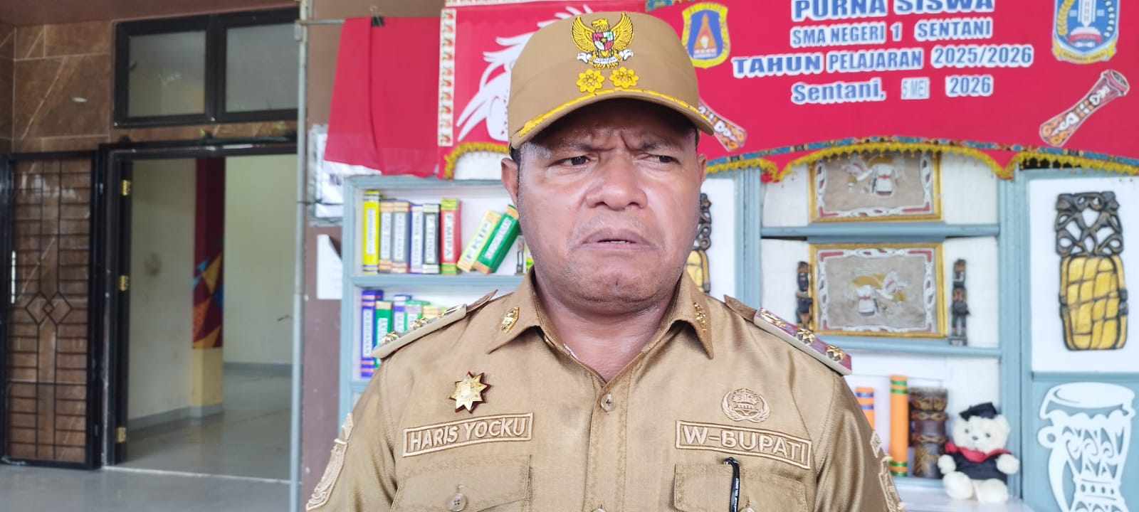 Haris Richard S. Yocku, SH.,Wakil Bupati Jayapura