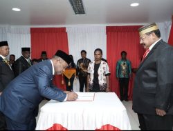 Yanius Telenggen Resmi Pimpin Dinas Sosial Papua Pegunungan, Gubernur Jhon Tabo Titip Misi Tingkatkan Kesejahteraan Rakyat