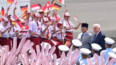 Prabowo Sambut Presiden Jerman di Istana, Kerja Sama Investasi dan Teknologi Menguat