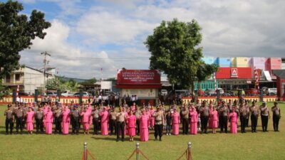 Naik Pangkat, 53 Personel Polres Jayapura Diminta Tingkatkan Profesionalisme dan Pelayanan Publik