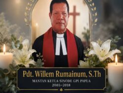 Puluhan Tahun Mengabdi, Pdt. E. M. Willem Rumainum Tinggalkan Warisan Iman dan Keteladanan