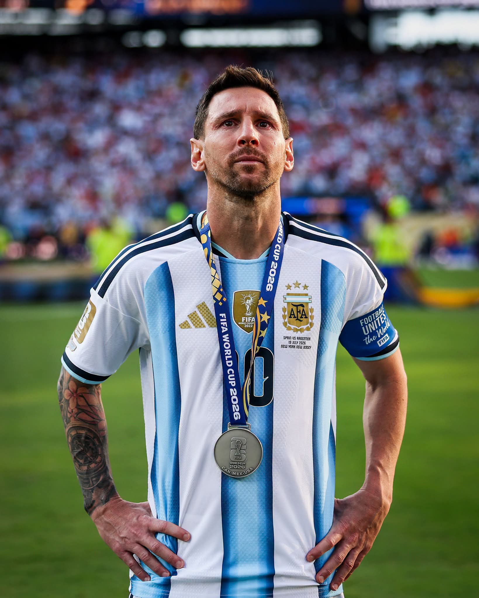 Messi captain Timnas Argentina