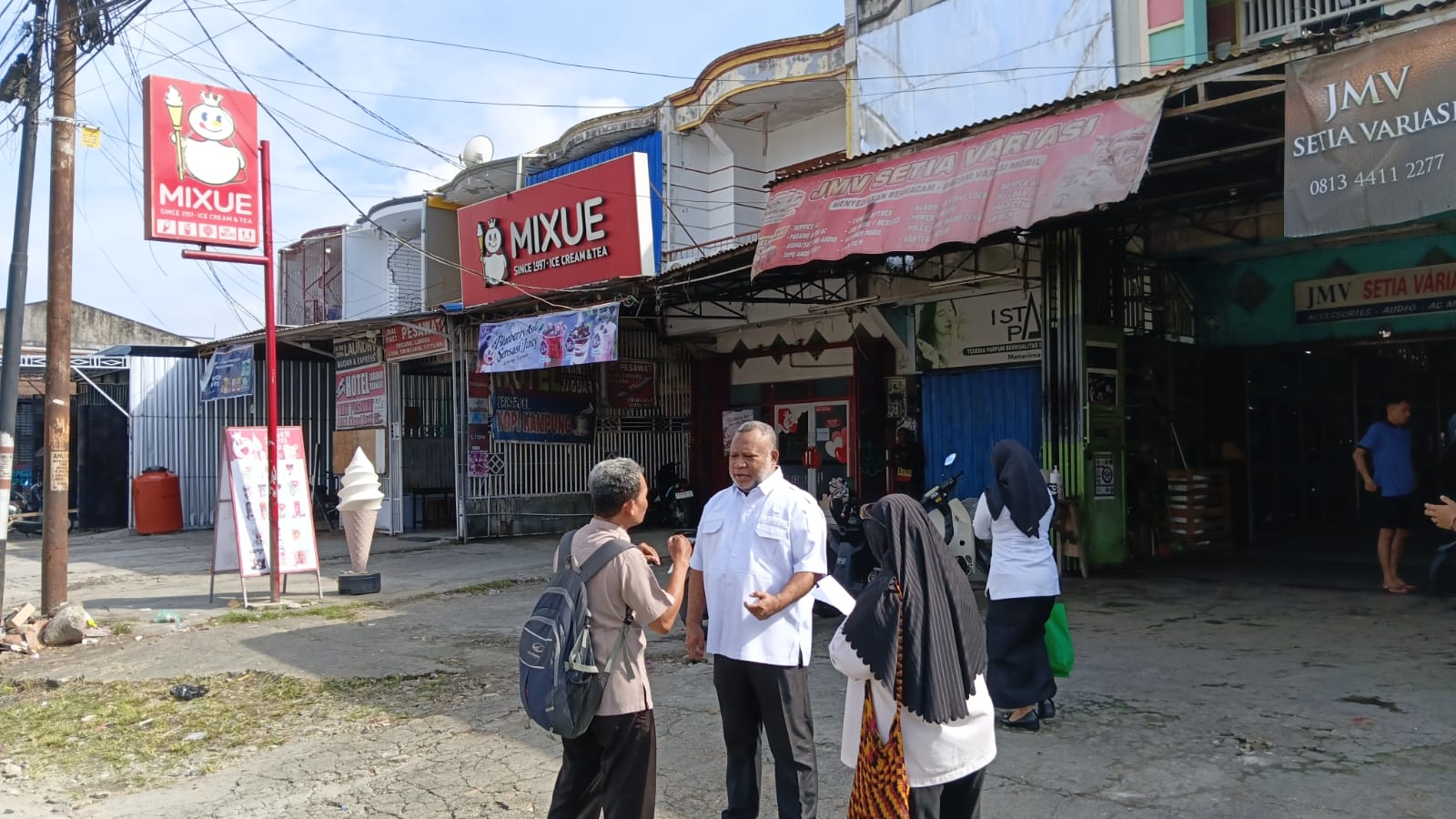Nampak Budi P. Yocku, Kepala Bappenda Jayapua