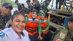 Yon TP 810 dan Puskesmas Kanda Hadirkan Pengobatan Gratis untuk Warga Waibhu