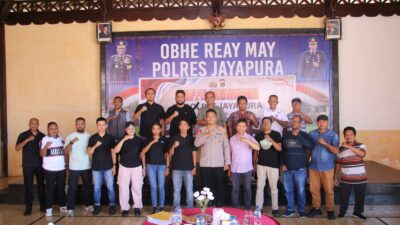 Polres Jayapura Rangkul Insan Pers, Komitmen Hadirkan Informasi Akurat dan Kondusif