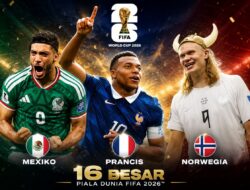 Mbappe dan Haaland Bersinar! Prancis, Norwegia, serta Meksiko Pastikan Tiket 16 Besar Piala Dunia 2026