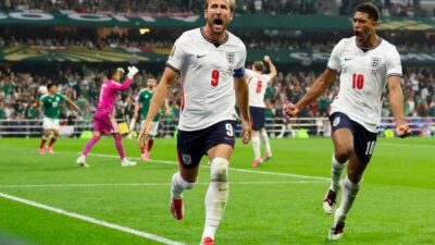 Bermain dengan 10 Pemain, Inggris Bungkam Meksiko dan Lolos ke Perempat Final