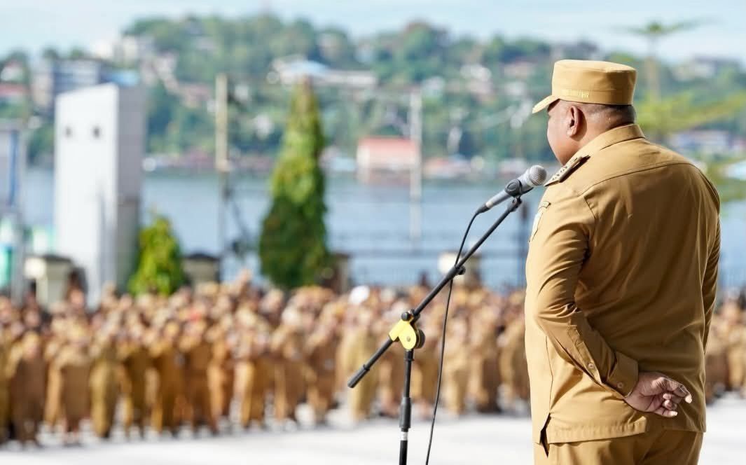 Wagub Aryoko Rumaropen pimpin Apel pagi
