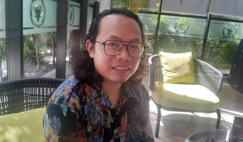 Nutritiom Officer UNICEF Papua, Dwi Kristanto saat ditemui wartawan di Hotel Suni Abepura, distrik Abepura, Kota Jayapura, Papua pada Selasa (6/7/2026).