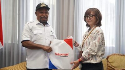 Pemkab Jayapura Minta Telkomsel Perkuat Sinyal di Pedalaman dan Dukung Festival Danau Sentani