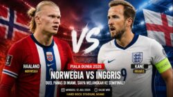 Norwegia vs Inggris: Duel Panas di Miami, Clément Turpin Kembali Pimpin Laga