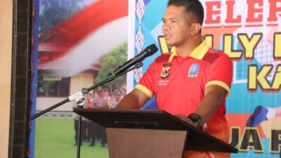 Kapolres Jayapura Resmi Lepas Tim Voli ke Kapolda Cup 2026, Optimistis Raih Prestasi
