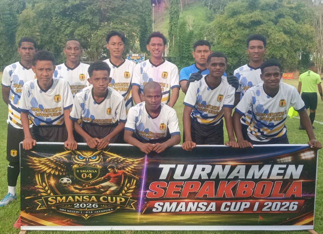 Tampak tim SMAN 1 Abepura