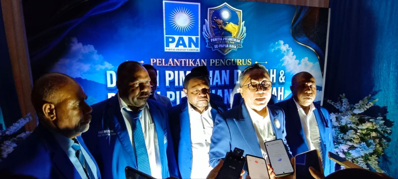Zulkifli Hasan ketua Umum PAN usai pelantikan