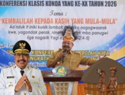 Konferensi Klasis Konda XX Resmi Dibuka, Pemerintah Perkuat Sinergi dengan Gereja