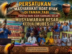 Kainkain Karkara Byak Bentuk Panitia Mubes II 2026, Perkuat Solidaritas Masyarakat Adat Biak di Tanah Tabi
