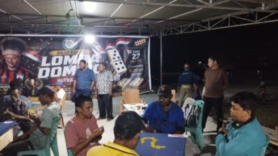 Senator Carel Suebu Gelar Turnamen Domino Gratis, Dorong Lahirnya Atlet Berprestasi di Papua