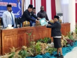 Paripurna DPRK Jayapura Sahkan Perda Pertanggungjawaban APBD 2025, Fraksi Beri Catatan untuk Pemda