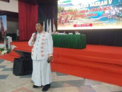 Zet Saalino Nahkodai IKT Papua 2026–2031, Ajak Warga Toraja Bersatu dan Siapkan LBH IKT