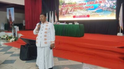 Zet Saalino Nahkodai IKT Papua 2026–2031, Ajak Warga Toraja Bersatu dan Siapkan LBH IKT