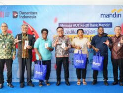 Sambut HUT ke-28, Bank Mandiri Region XII Gelar Donor Darah Libatkan 280 Pendonor di Jayapura