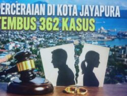 Perceraian di Jayapura Tembus 362 Perkara, Cerai Gugat Mendominasi