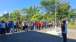 Semarak HUT RI ke-81, Bupati Robby Pimpin Jalan Santai Bersama ASN, TNI-Polri dan Pelajar