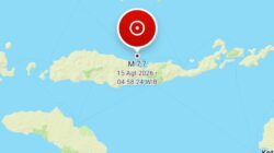 Pagi ini, Gempa M7,7 Guncang NTT, Peringatan Tsunami Dikeluarkan