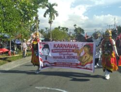 Karnaval HUT RI ke-81 di Sumber Boga, Bhinneka Tunggal Ika Bergema dari Kampung Transmigrasi Manokwari
