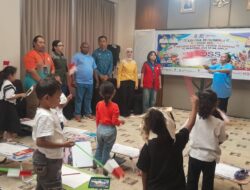200 Anak Ikuti Lomba Mewarnai Logo OSS, DPMPTSP Jayapura Kenalkan Pelayanan Perizinan Sejak Dini