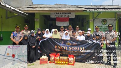 Siswa SIP Angkatan ke-56 Gelar Baksos, Peduli Anak-anak Panti Asuhan di Sukabumi